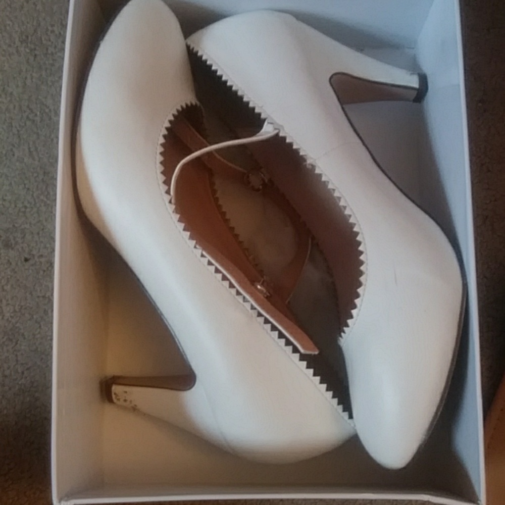 White heels